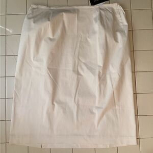 Lafayette 148 New York White Pencil Skirt